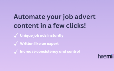 Benefits of using AdWriter a job advert generator